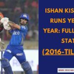 Ishan in 2020 playing for mumbai indians against his current team SRH