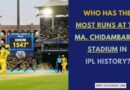 Most Runs at MA Chidambaram Stadium (Chepauk) in IPL