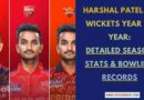 Harshal Patel IPL Wickets Year by Year