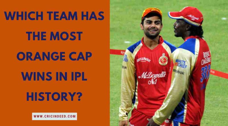 Teams with Most Orange Cap Wins in IPL Teams with Most Orange Cap Wins in IPL